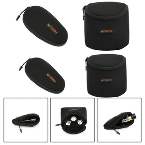 3-Piece Storage Pouch Soft Velvet Lining Shock Absorbing Pocket for Trombone - Picture 1 of 27