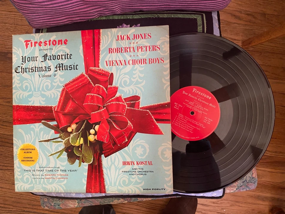 FIRESTONE ПРЕДСТАВЛЯЕТ ВАШУ ЛЮБИМУЮ РОЖДЕСТВЕНСКУЮ МУЗЫКУ ТОМ 6 ДЖЕК ДЖОНС, РОБЕРТА ПИТ - Изображение 1 из 1