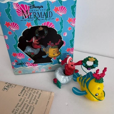 Disney Enesco The Little Mermaid Sebastian Flounder Christmas Ornament - Image 1 of 3