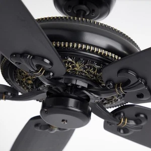 Luminance/Emerson Crown Select Eco 54" Ceiling Fan - Charcoal Black, With Blades - Picture 1 of 4