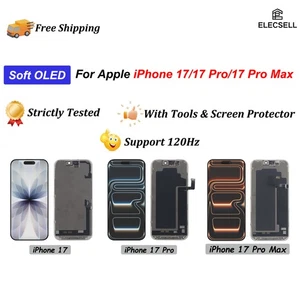 OEM Soft OLED per Apple iPhone 17/17 Pro/17 Pro Max Display Touch Screen Sostituire - Foto 1 di 16