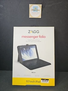 ZAGG ID8MBN-BB0 iPad Pro 9.7" Keyboard Folio Case - Black - Picture 1 of 2
