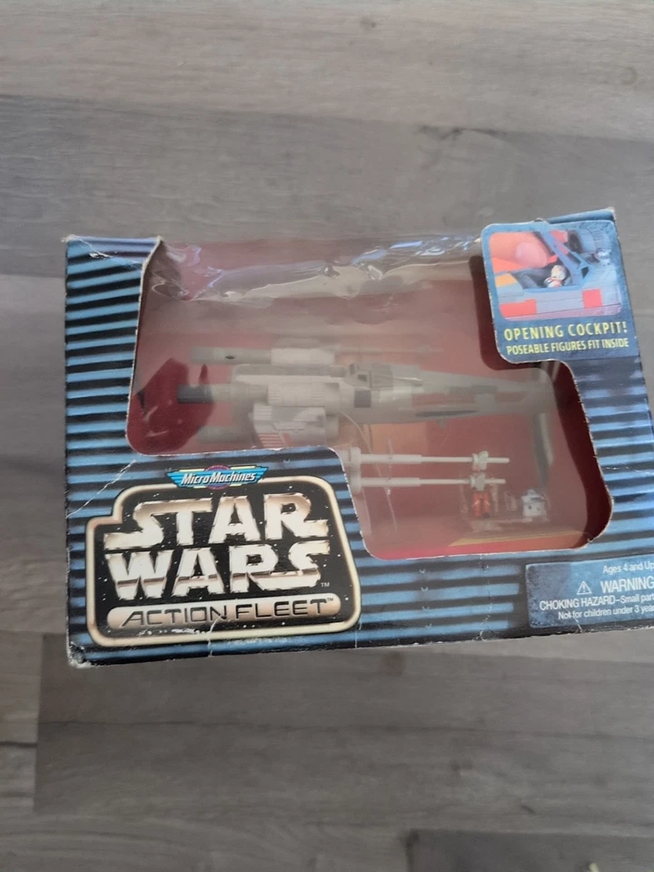 Star Wars Micro Machines Action Fleet Luke Skywalker X-Wing Starfighter Galoob