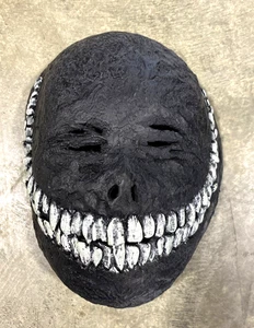 Creepy Grinning Monster Mask Latex Halloween Costume - Picture 1 of 4