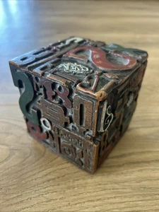 Mid Century Modern AlphaSculpt Sculpture Sheldon Rose Typeset Bookend - Picture 1 of 6