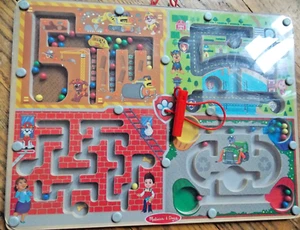 Melissa And Doug PAW Patrol Bacchetta Magnetica in Legno Labirinto Tavola - Foto 1 di 5