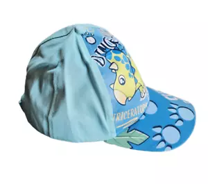 Toddler Cute Dinosaur Hat Trucker Snap Back hat Youth Boys Adjustable Blue NEW - Picture 1 of 4