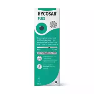 Hycosan Plus Eye Drops Preservative Free Lubricating Healing(1595 DATE 07/2025) - Picture 1 of 1