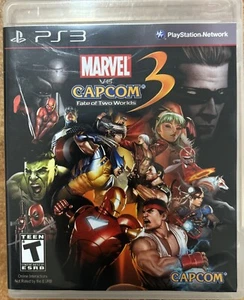 Marvel vs Capcom 3: Fate Of Two Worlds - PS3, 2011 / Tested / No Manual - Picture 1 of 5