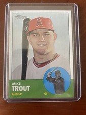 2012 Mike Trout Topps Heritage #207