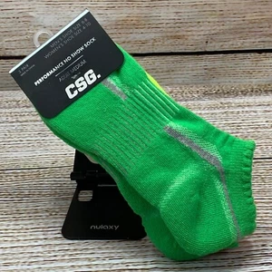 CSG Performance No Show Socks 3 Pair Adult Medium Mens 6-8 Womens 4-10 NEW - Picture 1 of 4