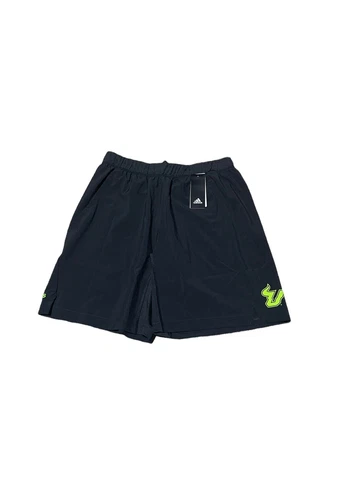Adidas  University Of South Florida black athletic shorts Large Cover