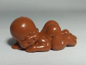 EL GRECO GREEK VTG 80's LES BABIES L'IL SPRITE OODLES BROWN BABY DOLL # 10 - Picture 1 of 9