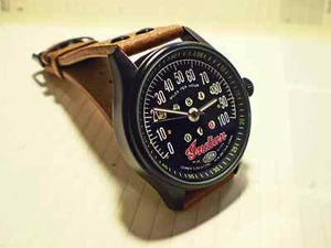 Indian Motorcycles Classic Corbin Speedometer Style Armbanduhr 1920 -30er Jahre Stil - Bild 1 von 3