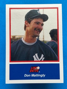 1991 Line Drive Don Mattingly #16