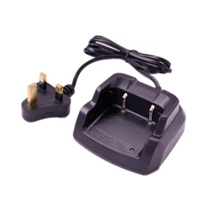 QUANSHENG Desktop Charger UK Plug 100-240V Extend Cable for UVK5 UVK6 K58 5Rplus - Afbeelding 1 van 10