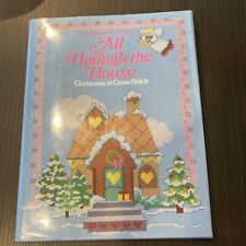 All Through the House "Christmas in Cross Stitch" Book 139 Pages