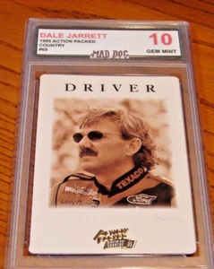 DALE JARRETT***1995 ACTION PACKED--Country--GEM Mint 10***RACING***Mad Dog - Picture 1 of 1