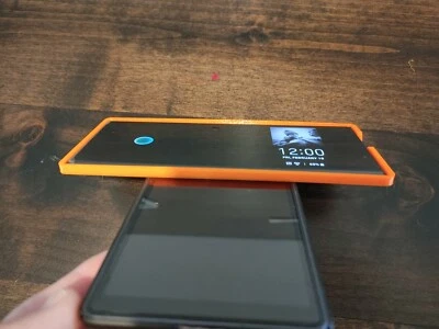 LG Wing 5G Front Screen Protector /Case - Frospector 5.5 (ORANGE)  - Image 1 of 4