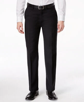 Ryan Seacrest 38W 30L Men's Black Modern Fit Suit Wool Dress Trousers Pants - Image 1 of 2