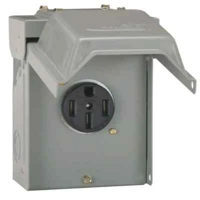 Midwest Electric Products 50 Amp Temporary RV Power Outlet - Image 1 of 4