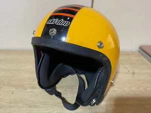 Vintage 1970"s SkiDoo Factory Helmet Color Yellow - Used . - Picture 1 of 6