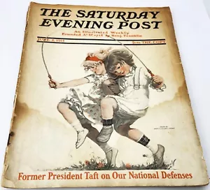 Saturday Evening Post June 5 1915 Complete Issue Scarce Wonderful Art Genuine - Picture 1 of 4