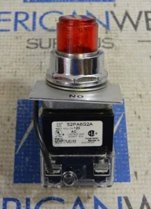 Siemens 52PA6G2A 120V Red Pushbutton - Picture 1 of 3