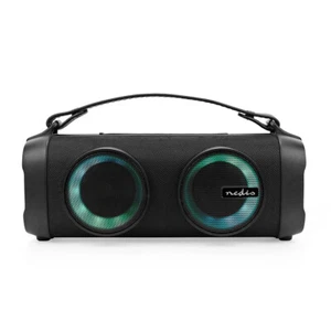 Bluetooth Party Boombox Lautsprecher Box Speaker LED RGB Beleuchtung Smartphone - Bild 1 von 11