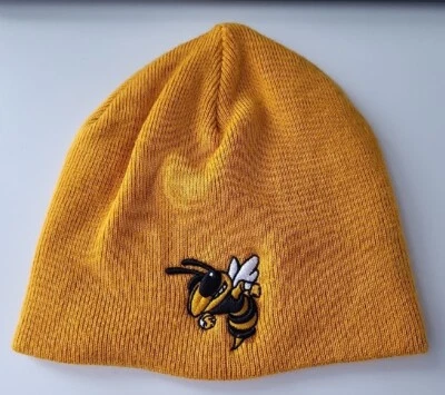 Georgia Tech Yellowjackets Invierno Gorro Toque Sombrero Amarillo Foto 1 de 4