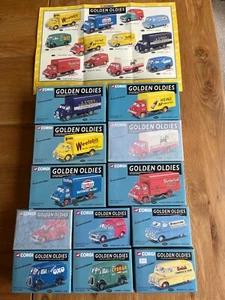 FULL SET OF 12 CORGI - GOLDEN OLDIES COMPLETE WITH POSTER. FREE P&P - Picture 1 of 4
