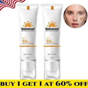 Universal getönte Sonnencreme für Gesicht, LSF 50 Gesichtsfeuchtigkeitscreme, Schutz Solar - Bild 1 von 8