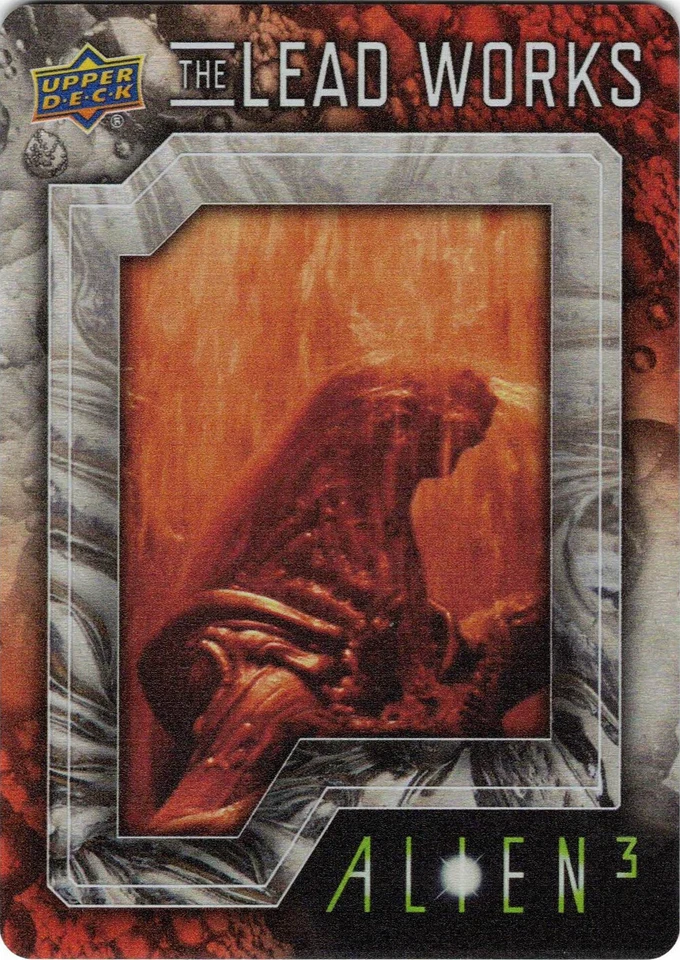 2019 Upper Deck Alien 3 The Lead Works LW-24 Lead Pouring on Dragon SP - Image 1 of 1