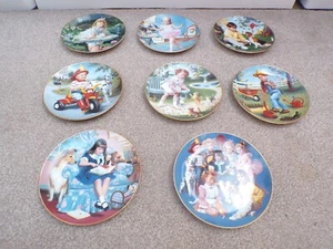 Children of the week Plates By Elaine Gignilliat (7) - Picture 1 of 17