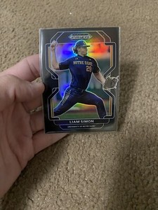 2022 Prizm Draft Picks baseball Liam Simon Black Retail Exclusive #PDP166