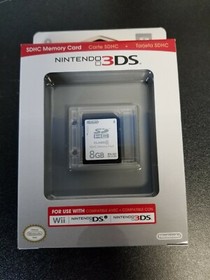 Nintendo 3DS 8GB Memory Card - SDHC (Compatible with Wii, NDS, 3DS)