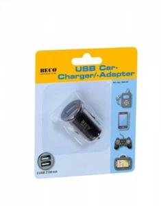 BECO 2 USB CARGADOR/ADAPTADOR COCHE - Imagen 1 de 1