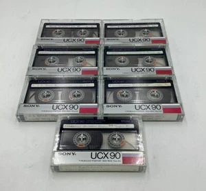 7 gebrauchte Sony UCX90 Type II High Bias Audiokassetten - Bild 1 von 9