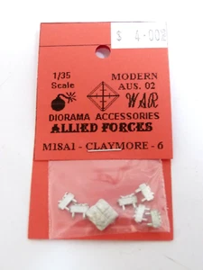 Modelos Kerroby metal blanco 1/35 australiano M18A1 Claymore detalles piezas. MAUS2 - Imagen 1 de 3