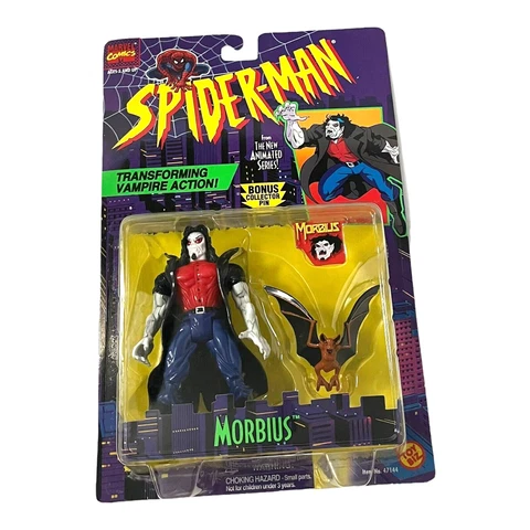 Spider-Man Morbius 5 Inch Vintage Action Figure 1995 ToyBiz Cover