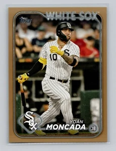 2024 Topps #554 Yoan Moncada Gold /2024 Chicago White Sox - Picture 1 of 2
