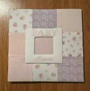 *Embroidery Scrapbook Patchwork 12x12 Album Baby Memories w/ 20 pages Expandable - Picture 1 of 6