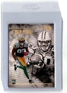 Donald Driver / J'Mon Moore RC 2018 Panini Illusions #18 - Bild 1 von 2