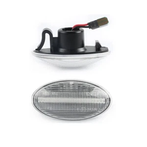 2x INTERMITENTES LATERALES BLANCO PARA MERCEDES W168 W639 W447 SMART W450 W452 - Imagen 1 de 8