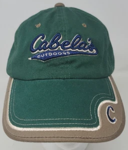 Cabela's Outdoors Strap Back Hat Green OSFM Adjustable - Picture 1 of 7