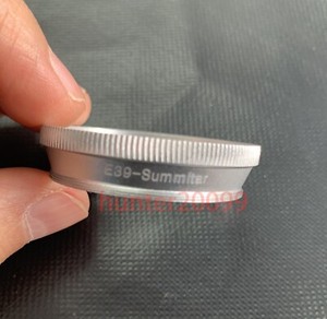 Adapter for Leica E39 39mm Filter to Summitar 50mm f/2.0 Lens SNHOO Adapter Ring