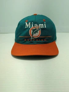 Vintage Miami Dolphins Cap Adjustable SnapBack EastPort Team NFL - Picture 1 of 14