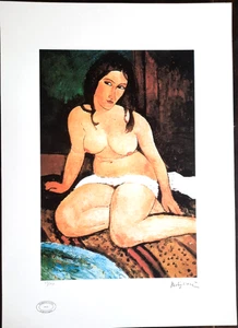 Amedeo Modigliani - Nude Female  - 70x50 cm  Limitiert  25/250 - Bild 1 von 3