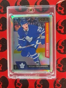 2016-17 William Nylander Platinum Rainbow Rookie O-Pee-Chee #155 Toronto Leafs - Picture 1 of 2