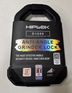 Hiplok D1000 Amoladora Anángulo Bloqueo Bicicleta o Motocicleta, Nuevo, Negro Envío Gratis - Imagen 1 de 11